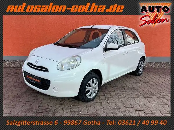 Fahrzeug Nummer:418446780, Micra 1.2 Acenta NAVI+KLIMA TELEFON 2.Hand SHeft
